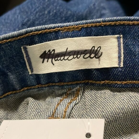 Madewell NWT Mid Rise Perfect Vintage Jeans Size 26 Tapered Mom Jeans - Picture 7 of 9